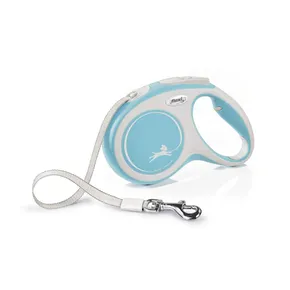 Flexi New Comfort M Gürtel 5 m, max. 25 kg, hellblau